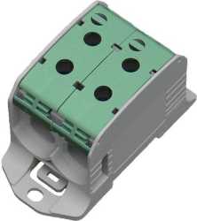 Universalklemme s: 16 - 95 mm²/ f: 10-70mm² Al/Cu grün 