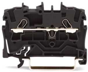 2-Leiter-Durchgangsklemme 0,25 - 2,5 schwarz 