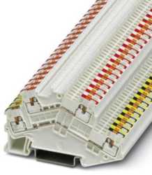 Doppelstockklemme weiß 