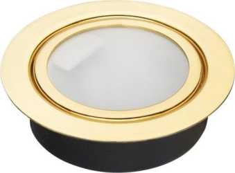 LED Möbeleinbaustrahler N 5020 CSP LED gold 3W 3000K ohne Treiber 