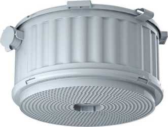 HaloX 180 Einbaugehäuse m. Universal-Frontteil f. Magnetaufnahme 