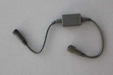 QuickFix LED Outdoor Adapter 0,5m schwarzes Kabel 