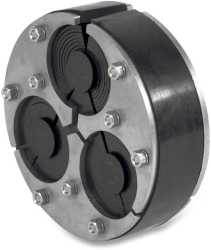 Ringraumdichtung für 3 Kabel Ø 10 - 40 mm 