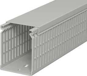 Verdrahtungskanal 80x60x2000 PVC steingrau 7030 