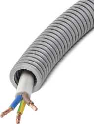 Panzerrohr vorverdrahtet FXPR 20 grau mit YMM 3x2,5 50m 