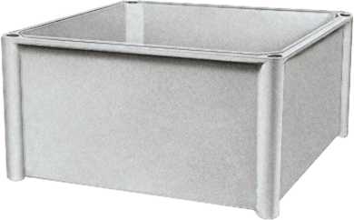 Unterteil THALASSA 27 X 36 X 13,5 mm RAL 7035 