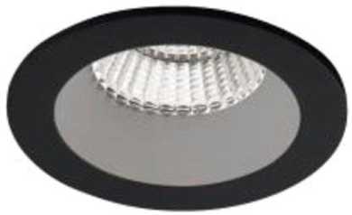 LED Einbaustrahler CHICCO ROUND 7W 350mA 930 30° IP65 ohne Konverter schwarz 