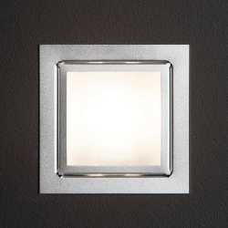 LED Einbaustrahler WINDOW I 3W 3000K 250mA ohnke Konverter, Alu 