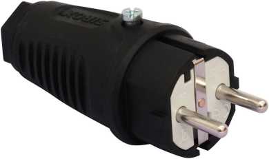 SIROX Schukostecker Gummi bis 3 x 2,5mm² 