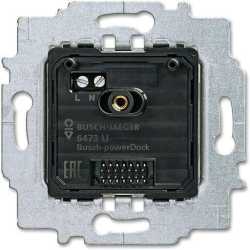 Busch-powerDock Einsatz Apple Endgerät 100 - 230 V 2,1 A IP20 71x71x32mm 