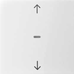 Abdeckung für Tastensensormodul 1-fach Pfeil S.1/B.x pw 