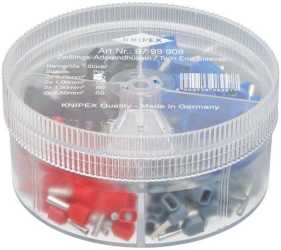 Aderendhülsen Sortimentsbox isoliert 