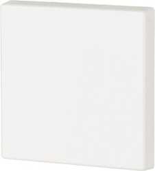 Wippe 1-fach weiß alpin glänzend 