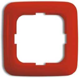 1-fach Rahmen Reflex SI rot RAL 3003 