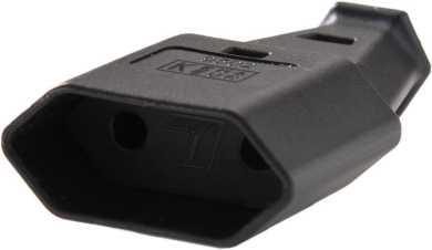 Eurokupplung ohne Schutzkontakt 