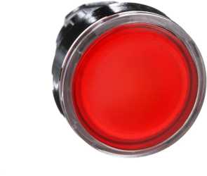 Frontelement Leuchtdrucktaster Ø 22 mm rot ZB4-BW343 