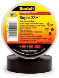 Elektro-Isolierband Scotch Super 33+ 19mm x 33m schwarz 
