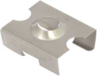 ALUMINIUM Profil Befestigungsclip Micro PDS4 Reg 