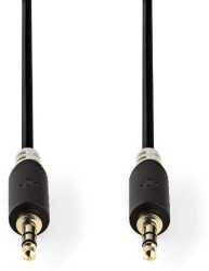 Audio Kabel Stereo 3,5 mm Stecker - Stecker 1,0 m 