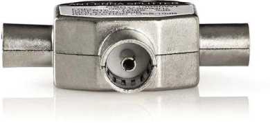 Koax-Adapter 2x Koax-Stecker - Koax-Buchse 