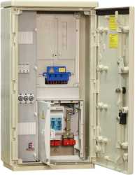 Freileitungs- Hausanschluss- Zählerverteiler Freistehend 440x836x322 mm 