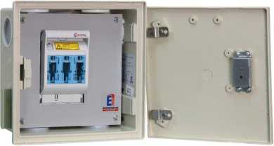 UP Kunststoff-Hausanschlusskästen E0 für Kabelhausanschluss 