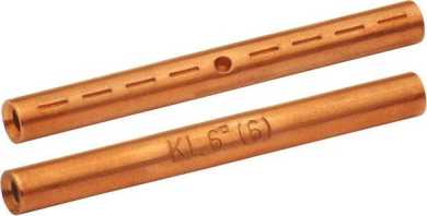 Pressverbinder DIN 48085 10 mm² E-Cu blank 