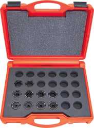Presseinsatzset 10-300 mm² für Al-Serie im Kunststoffkoffer 11-teilig 