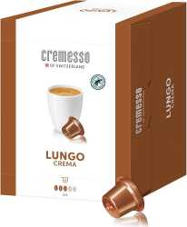 Kaffeekapseln für Cremesso Kapselmaschine Lungo Crema 48 Stk. 