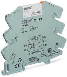 Relaismodul DC 24 V 1 Wechsler 6 A grau 