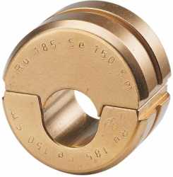 Presseinsatz zu System-Presszangen Runddrücken Al- und Cu-Sektorleiter 150-120 