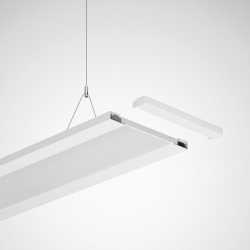 Luceo Slim Kopfstück ohne Funktion in silber LUCEO H 