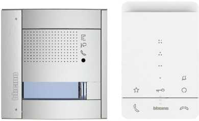 FlexONE Audio-Set mit Türstation SFERA 1 und 2 Ruftasten + CLASSE100 A16E 