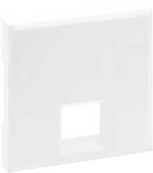 Niloe Step Abdeckung RJ11/RJ45 Ultraweiss 