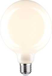 LED FIlament G125 1055lm E27 2700K opal dim 9W 