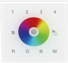 RGBW Wandcontroller DALI 4-Zonen Steuerung 