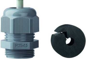 PERFECT Kabelverschraubung M25x1,5 hellgrau 