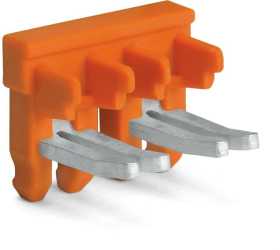 Schaltungsbrücker isoliert 2-fach Nennstrom 30 A orange 