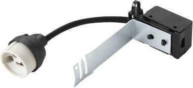 Fassung GU10 mit Anschlussbox und Bügel TEDO 1x50W 