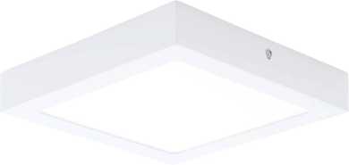 Deckenleuchte LED 225x225 weiß 3000K FUEVA 1 16,5W IP20 1700lm 