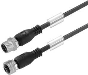 Sensor-Aktor-Leitung (konfektioniert) Verbindungsleitung M12/M12 