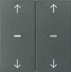 Abdeckung Tastersensor-Modul S.1/B.x anthrazit 