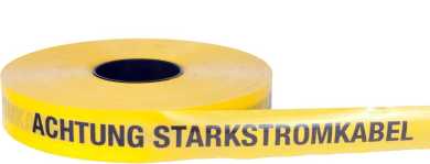 35x0,5 mm ACHTUNG STARKSTROMKABEL BEWAG 