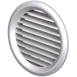 Lüftungsgitter rund DM 100 mm UV-beständig 
