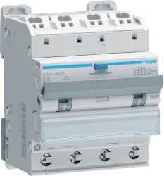 Fehlerstrom-Leistungsschalter 4-polig 6kA B-16A 30mA A QC/QB 