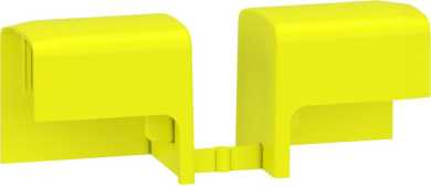 Acti9 Seitendeckel GELB für Kammschiene 1P + N (Set of 12) 