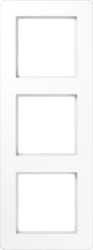 Rahmen 3-fach für waagerechte und senkrechte Kombination weiß AF583BFWW 