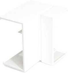 Brüstungskanal PVC SIGNA BASE Inneneck 70 x 130 RAL 9010 