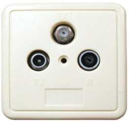 Antennen Steckdose TR 83905-1SETL 