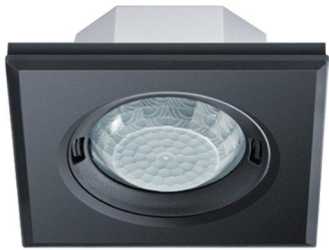 UP Decken-Präsenzmelder 360° Ø 8m KNX schwarz 